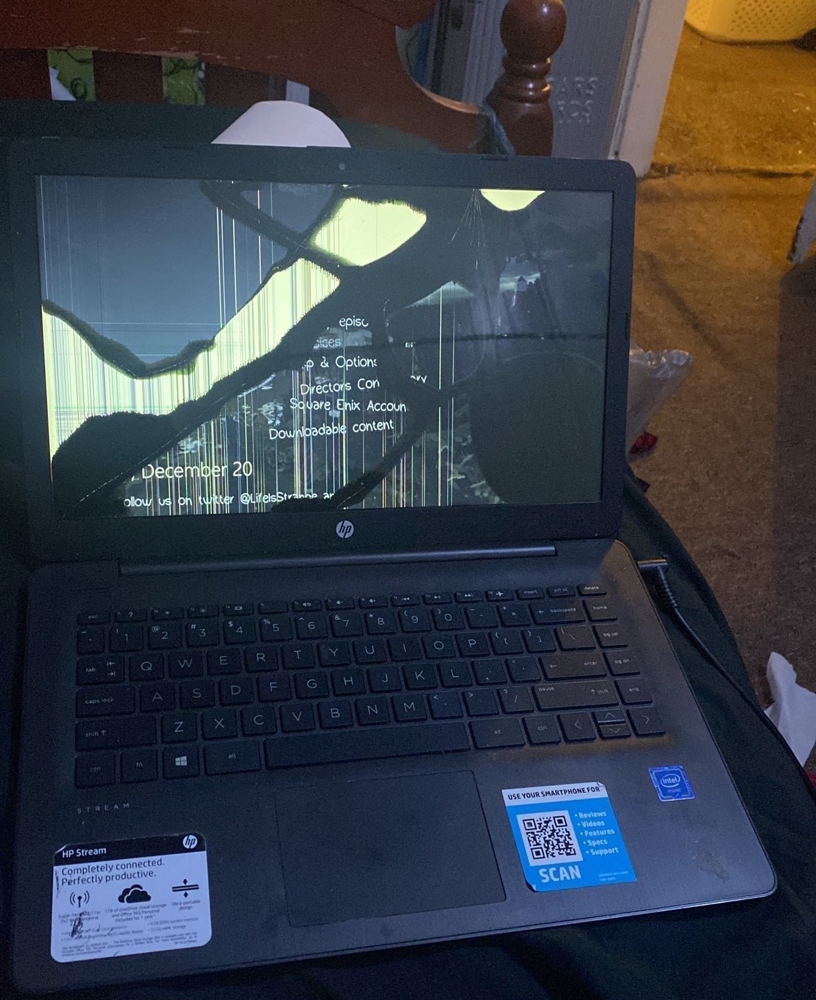 HP Stream Laptop in Black