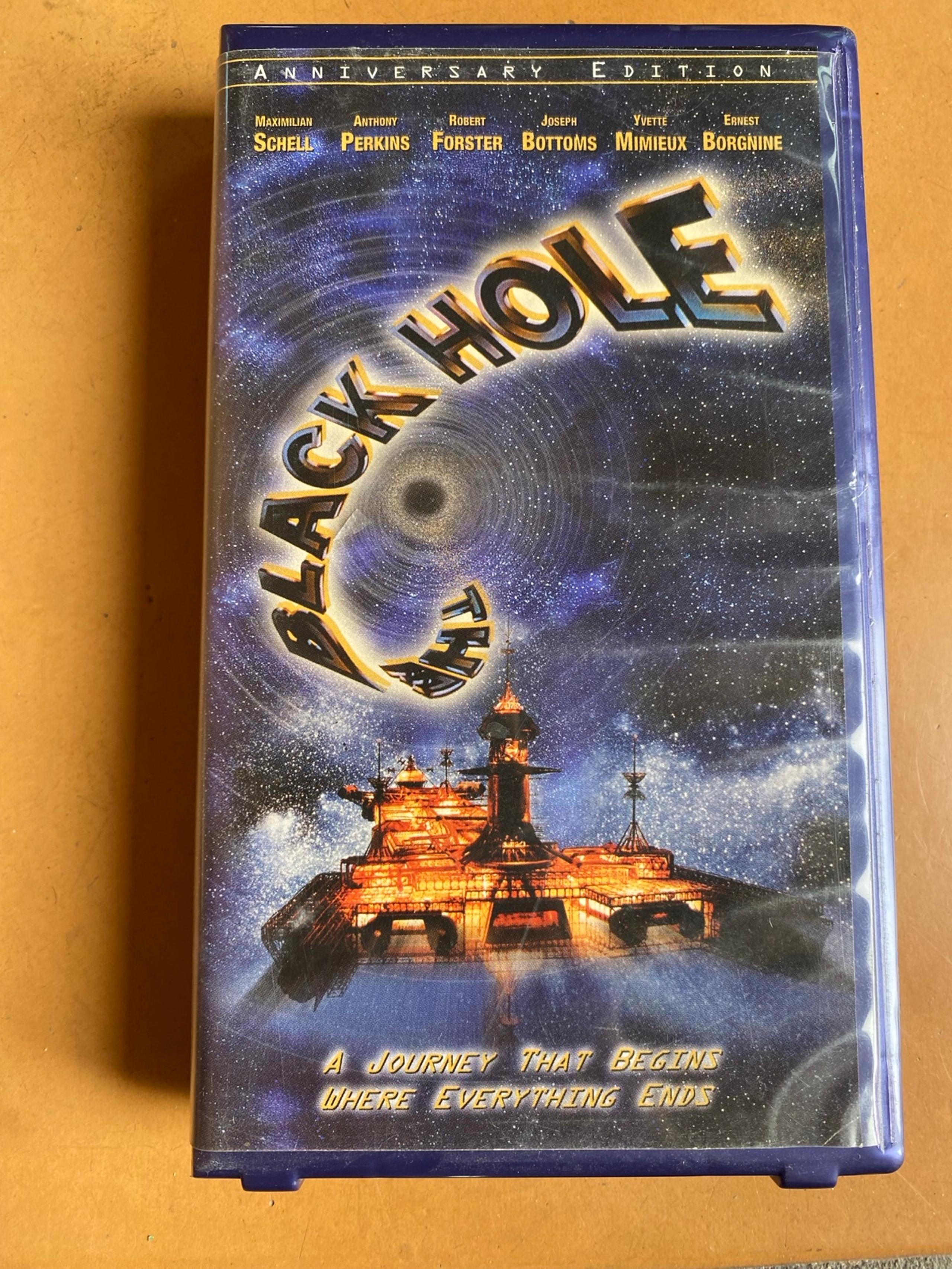 Disneys The Black Hole VHS clamshell release