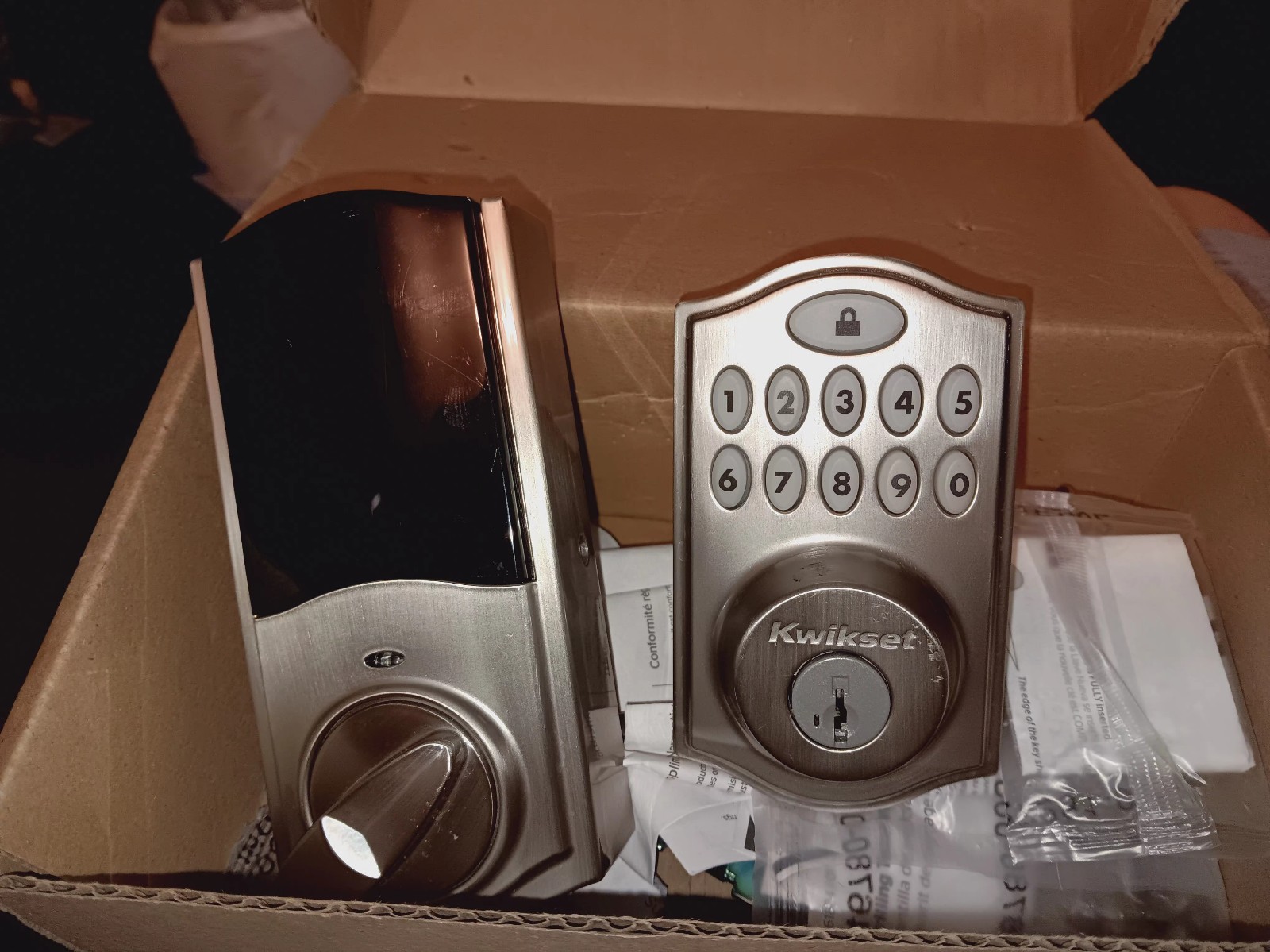 Kwikset 99140-023 SmartCode 914 Smart Lock Keypad Electronic Deadbolt