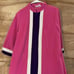 Vintage Vanity Fair Purple Pink Velour House Coat Robe Zip Up Nightgown Size 14
