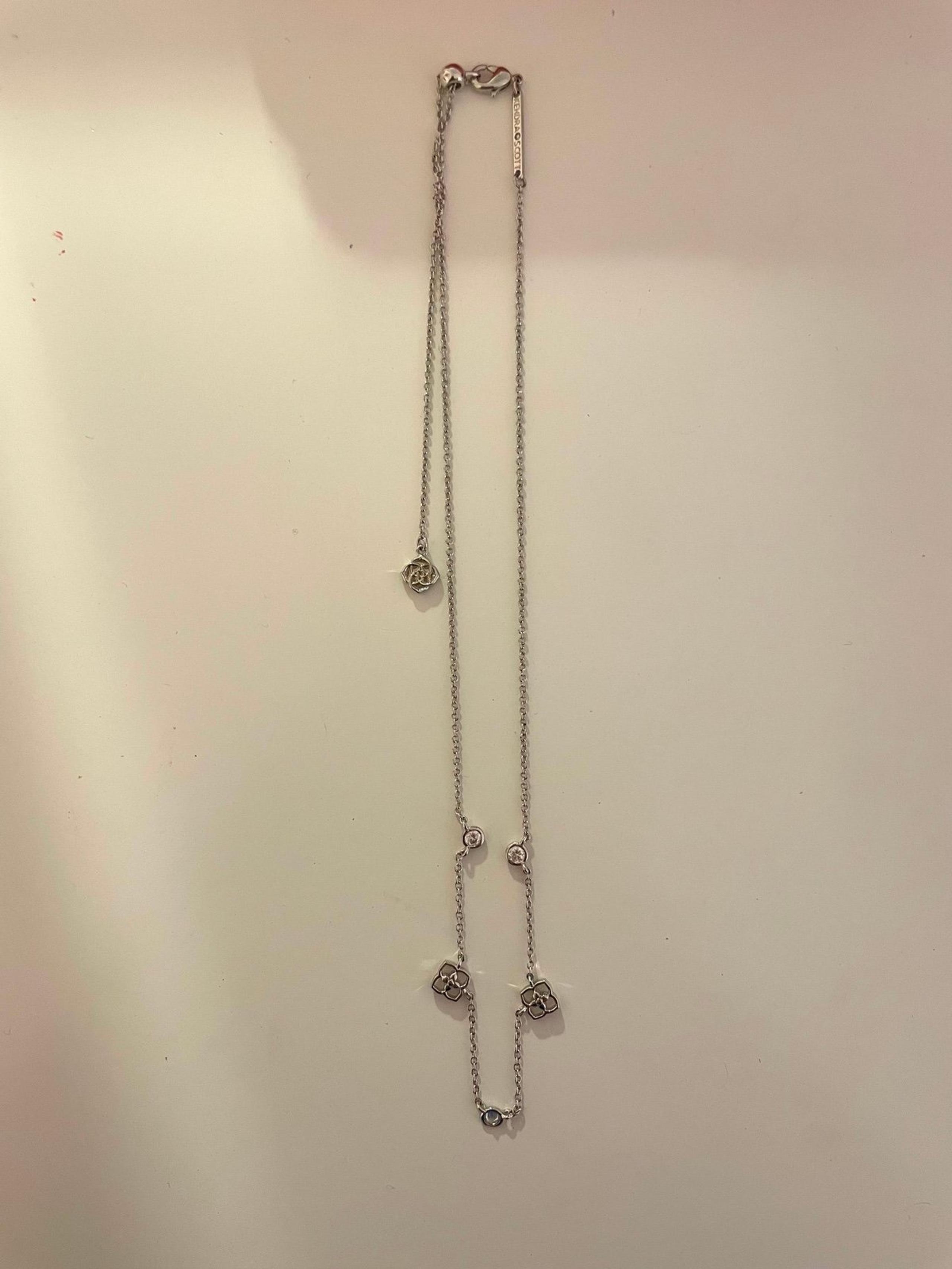 Kendra Scott Iris Necklace (Silver)