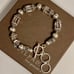 Silpada Sterling Silver Swarovski Crystal Toggle Bracelet
