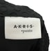 Akris Punto Polk Dot Devore Tiered Midi Skirt Black A Line Womens Size US 12