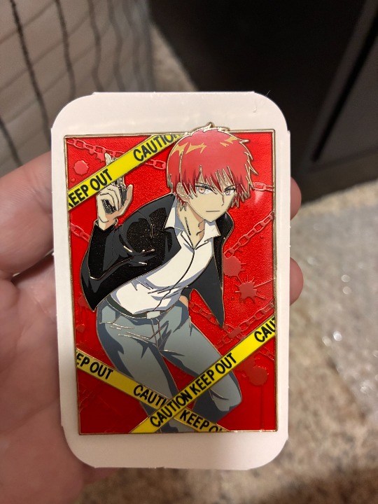 Karma Akabane Enamel Pin