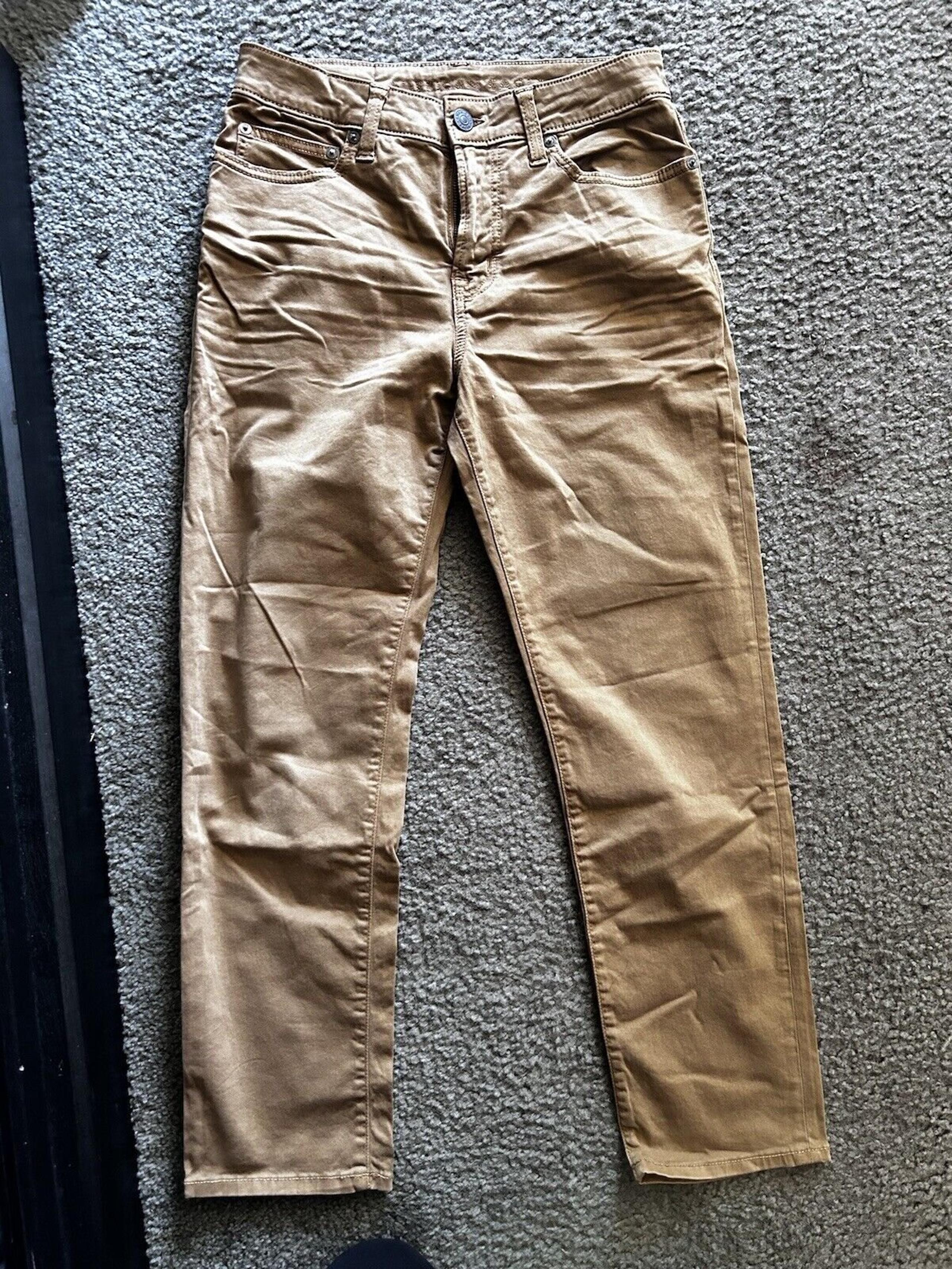 Mens American Eagle Flex Khaki Corduroy Pants Size 28x28