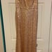 Gold/Champagne Prom Dress Size Small