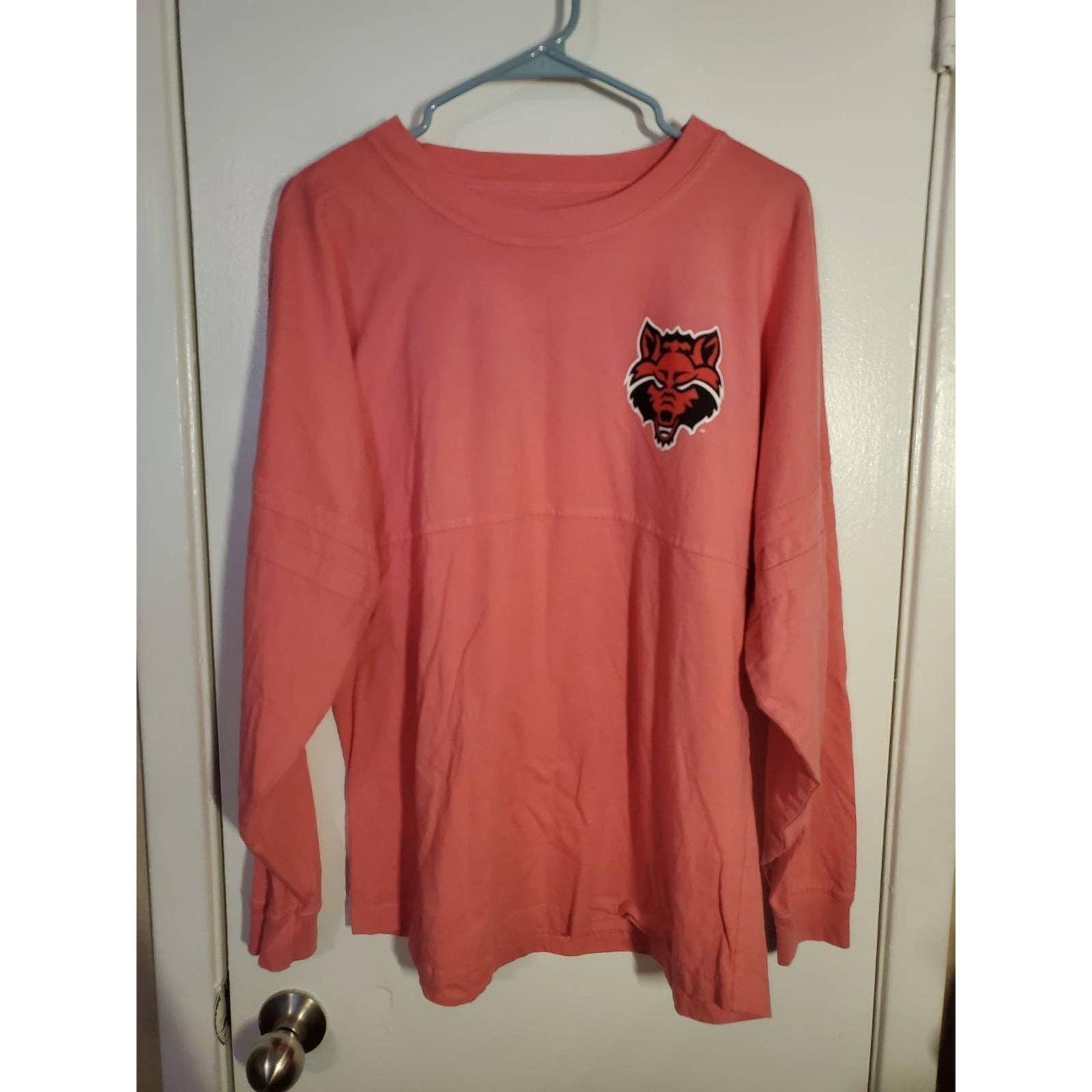 Arkansas State Redwolves long sleeve Shirt Size medium