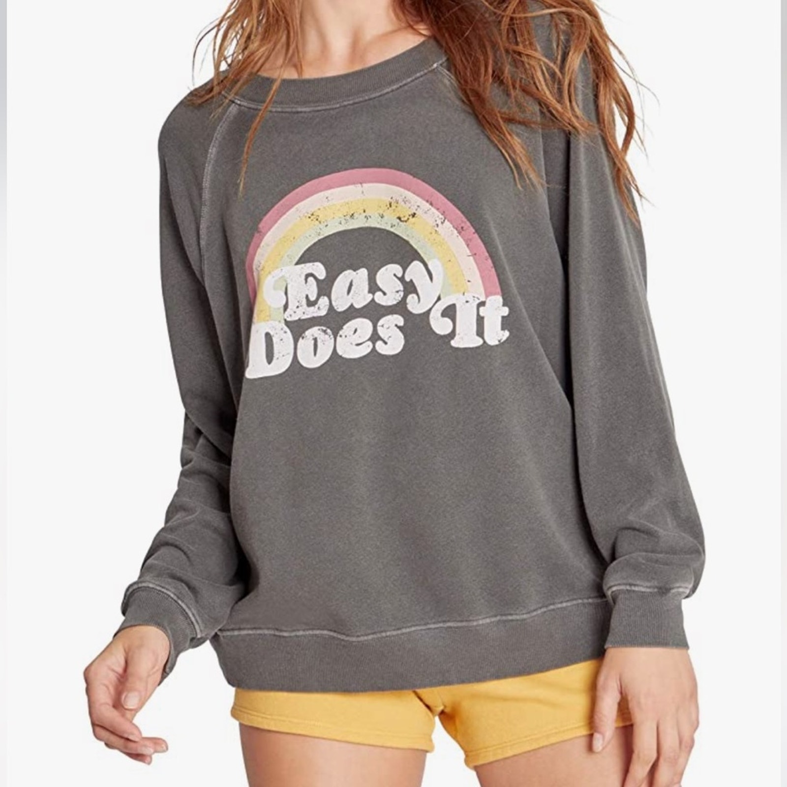 NWT Easy Does It Pullover Sweatshirt Size Small