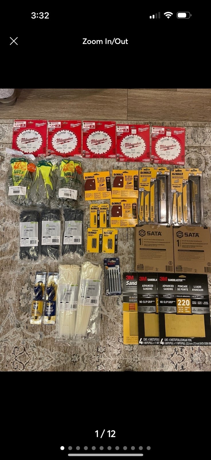 Bulk tool items
