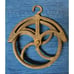 Vintage Antique Cast Iron Well Pulley Old Farm Rustic Barn Steampunk 9 Wheel