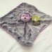 Girls Monkey Security Blanket, Purple