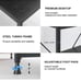 Computer Desk with Storage Shelves 47 Inch Home Office Desk with Reversible Book
