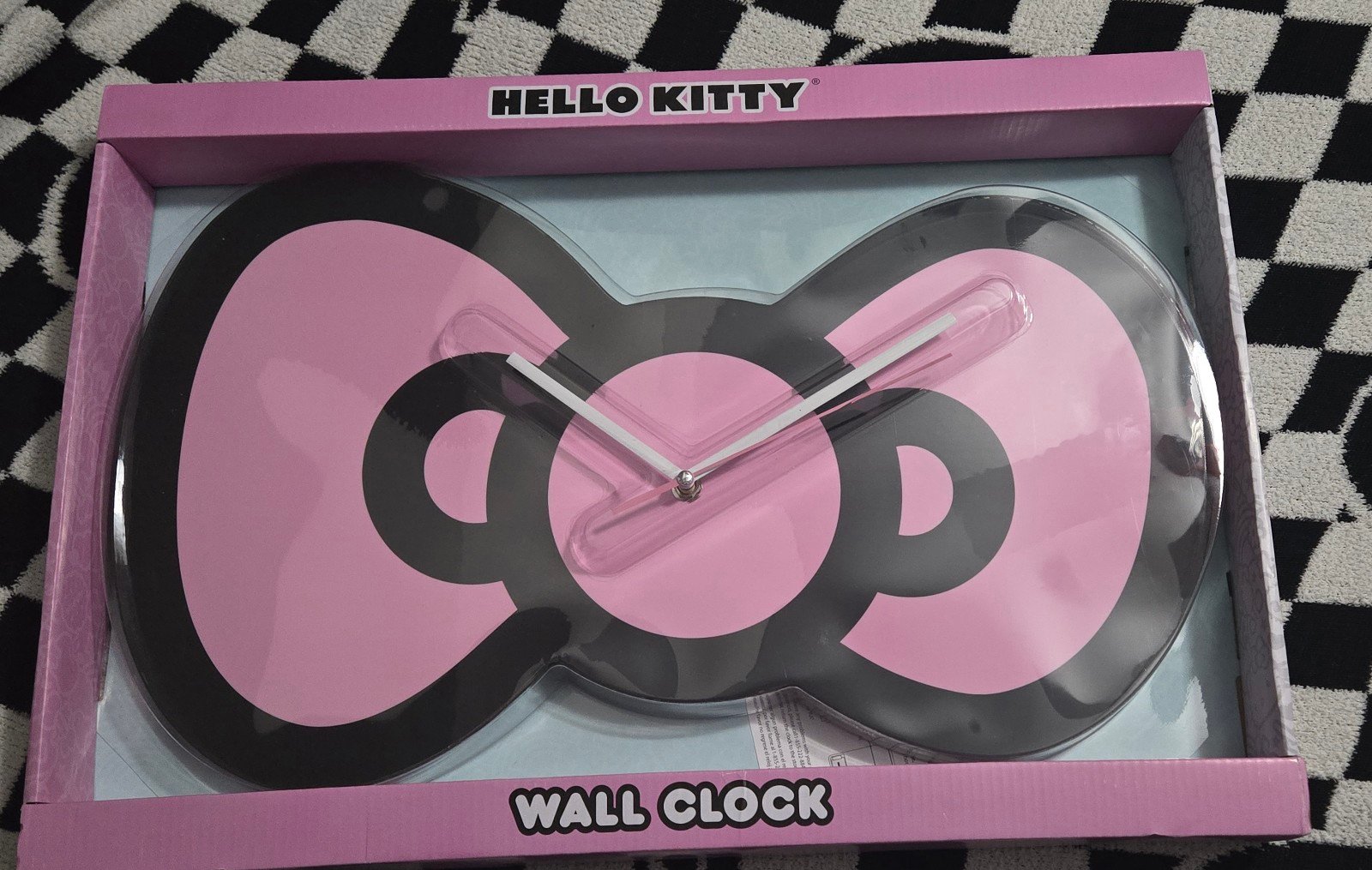 Hello Kitty Bow Wall clock