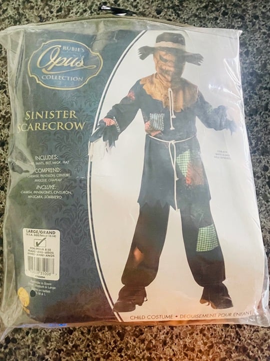 Scary Scare Crow Halloween costume
