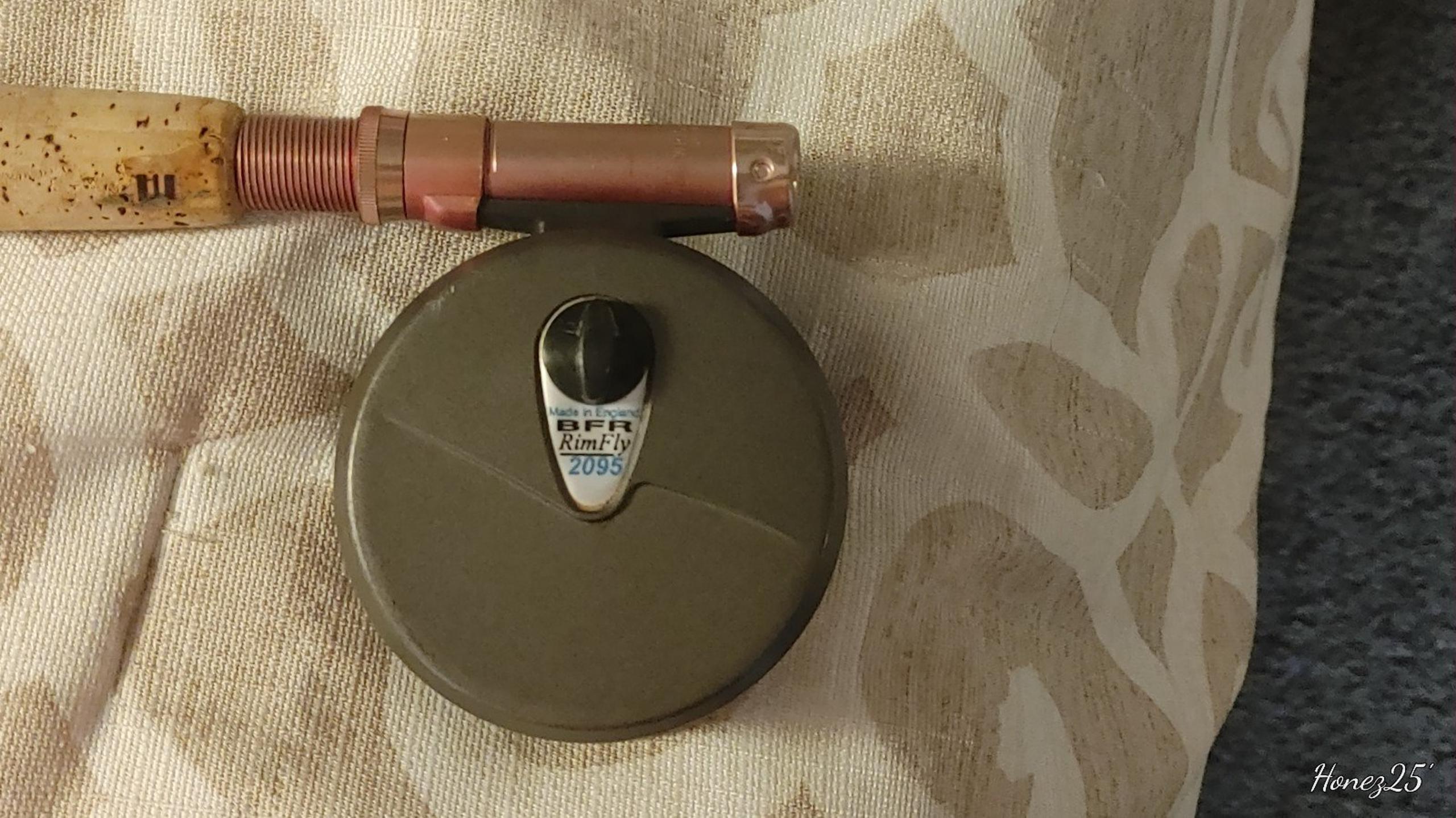 Wright & Mcgill Vintage pole with reel.