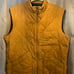 Vintage J Crew Outerwear Quilted Tan Vest Size Large