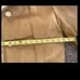 Men’s Vtg Tan Suede Leather Sherpa Lined Rancher Jacket Small