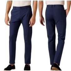 Rhone Commuter Pant Classic Straight Leg Men's 35X32 Stretch Performance Blue