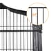 64 Large Metal Rolling Bird Cage with Open Play Top