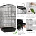 64 Large Metal Rolling Bird Cage with Open Play Top