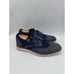 Johnston & Murphy Mens Navy Leather & Fabric Knit Duncan Wingtip Oxford Sz 11.5