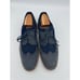 Johnston & Murphy Mens Navy Leather & Fabric Knit Duncan Wingtip Oxford Sz 11.5