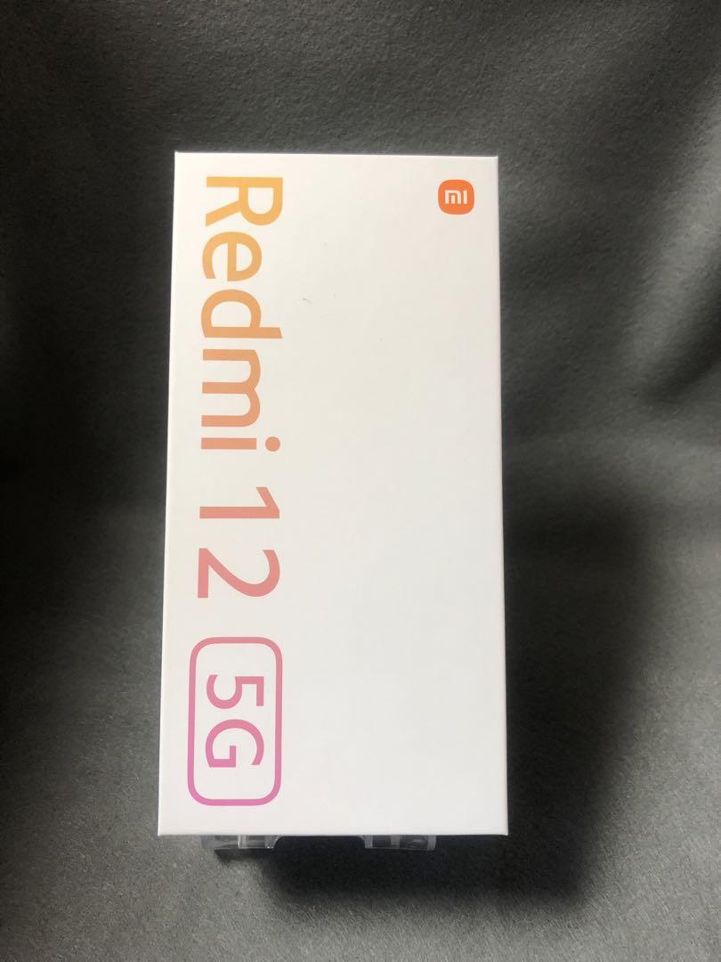 Brand new, unused, SIM-free Xiaomi Redmi 12 5G 128GB.