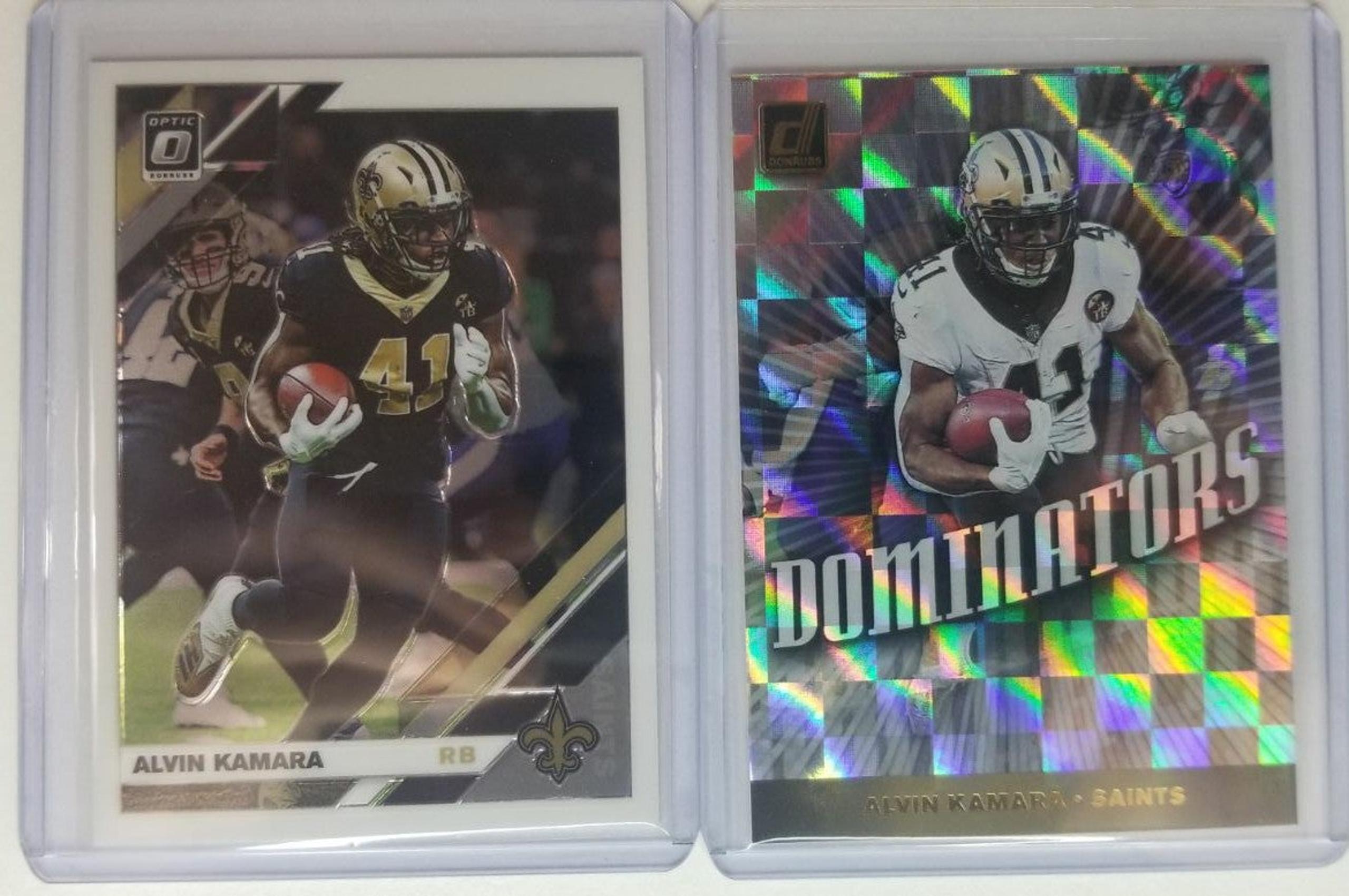 Alvin Kamara Trading card lot of 2