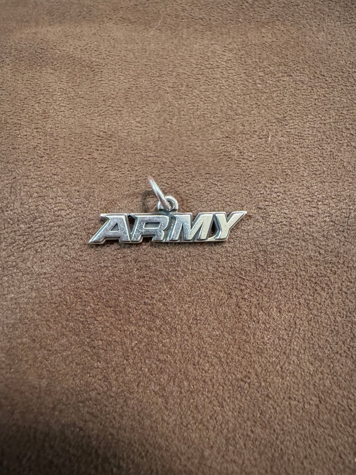 James Avery Army Sterling Silver Charm