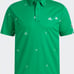 Men’s PLAY GREEN MONOGRAM GOLF POLO SHIRT Size XL Green new Adidas