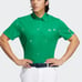 Men’s PLAY GREEN MONOGRAM GOLF POLO SHIRT Size XL Green new Adidas