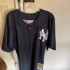 Derek Jeter New York Yankees Mitchell & Ness men’s BP jersey L