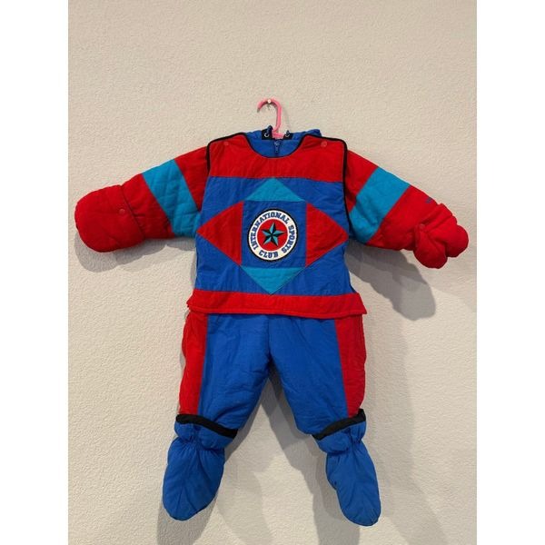 Vintage London Fog Baby Fog Full One Piece Snowsuit