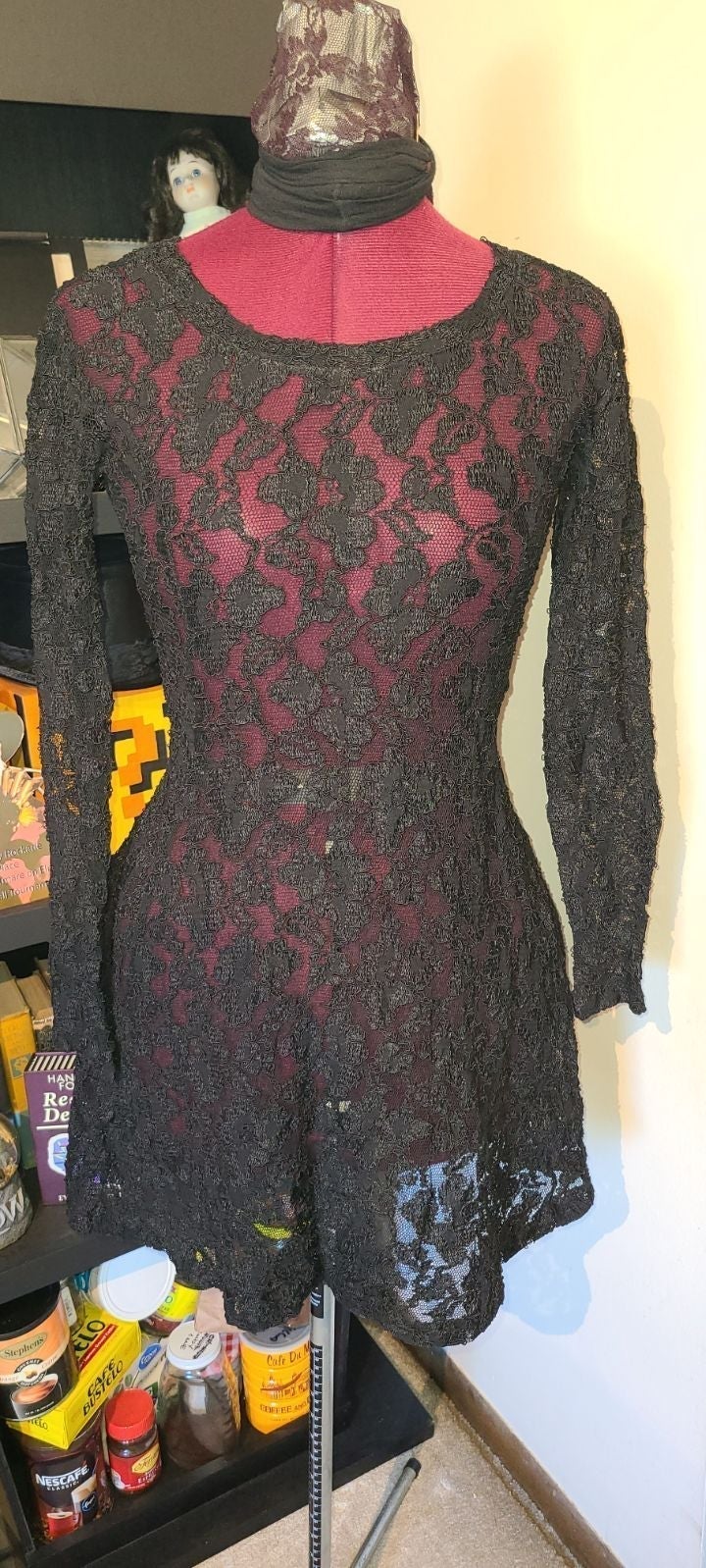 Betsey Johnson Luxe Stretch Lace Dress