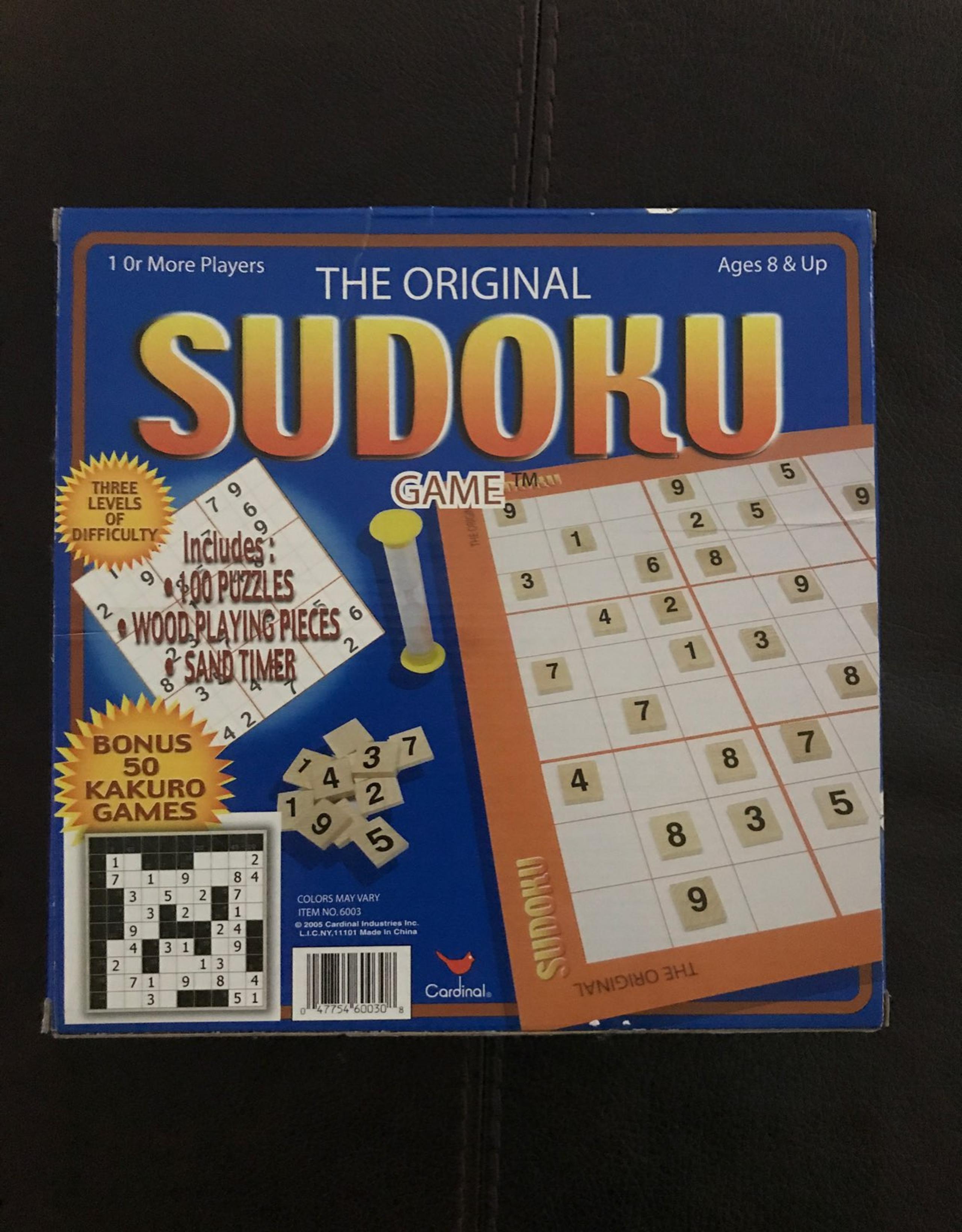 The Original Sudoku Game
