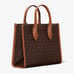 Michael Kors Mirella Small Signature Logo Crossbody Bag Brown NWT