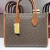 Michael Kors Mirella Small Signature Logo Crossbody Bag Brown NWT