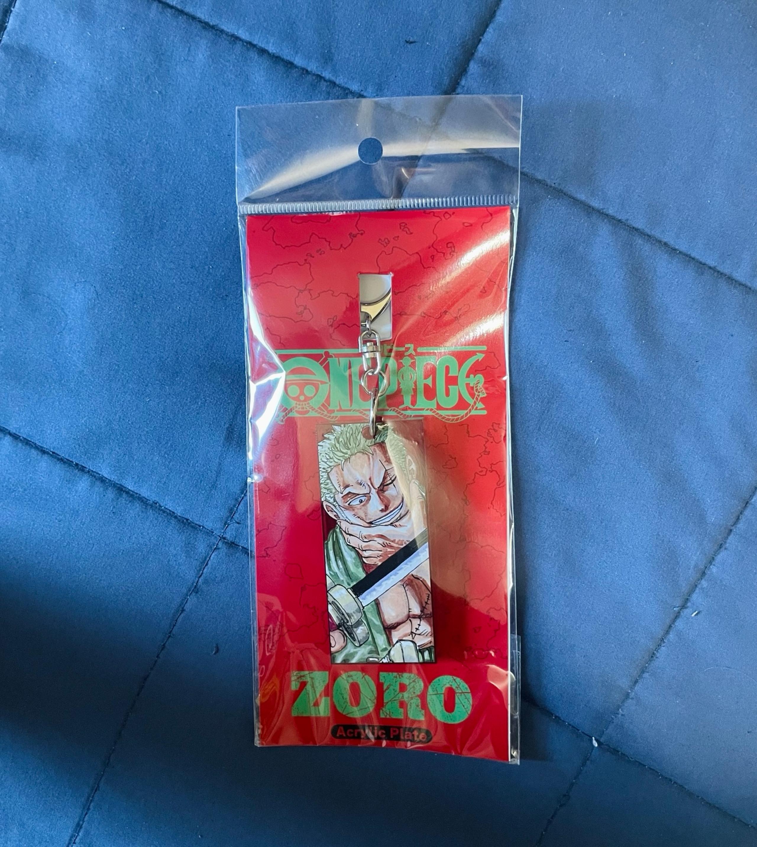 One Piece Mugiwara Store Exclusive Roronoa Zoro Keychain Charm