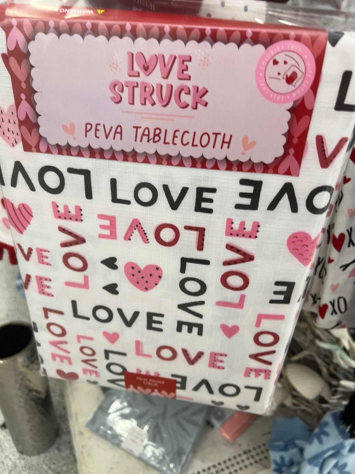 Valentine’s Day Peva Tablecloth