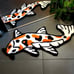 Handmade Koi Fish Tufted Rug NEW