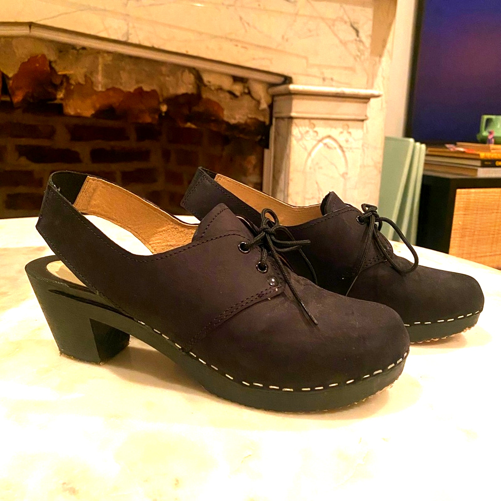 Nina Z Erika clog - black sling back clog - size 38