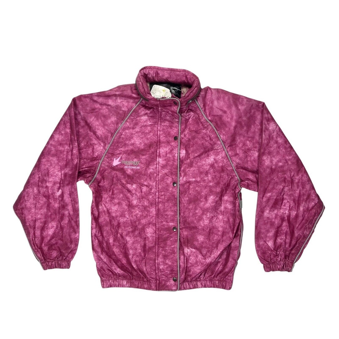 Frogg Toggs Waterproof Breathable Rain Jacket M Magenta Lightweight Street Style