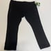Lululemon Mesh Trimmed Leg 19 Capri Cuffed Leggings Black 8