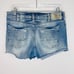 Silver Light Wash Aiko Jean Shorts 30