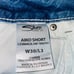 Silver Light Wash Aiko Jean Shorts 30