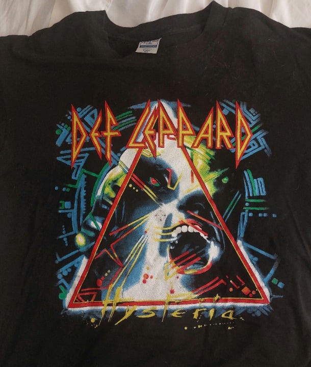 Def Leppard Pyromania American Tour Concert Shirt