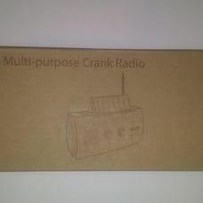 Multipurpose crank radio