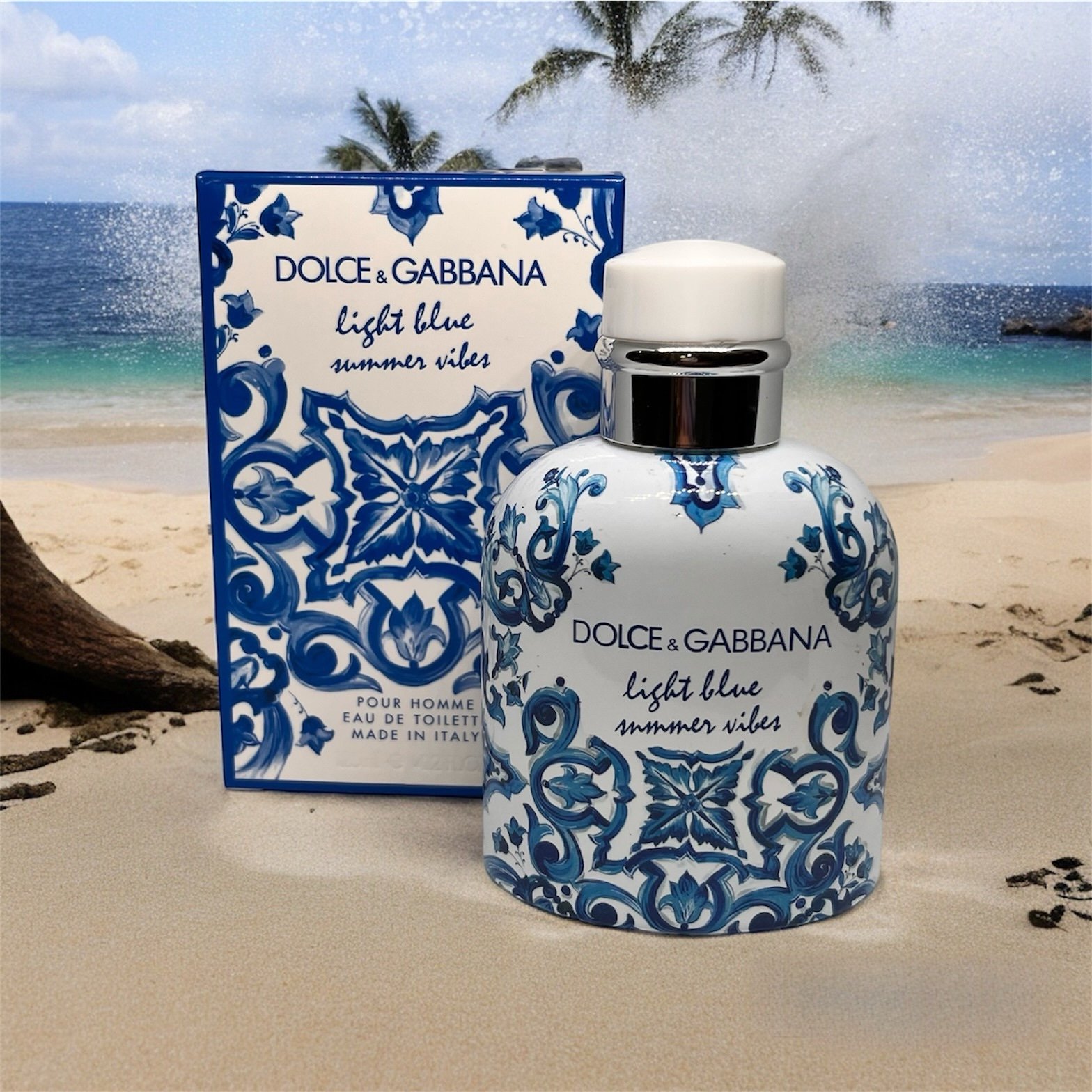 Dolce Gabbana Light Blue Summer Vibes 4.2 oz. EDT for men