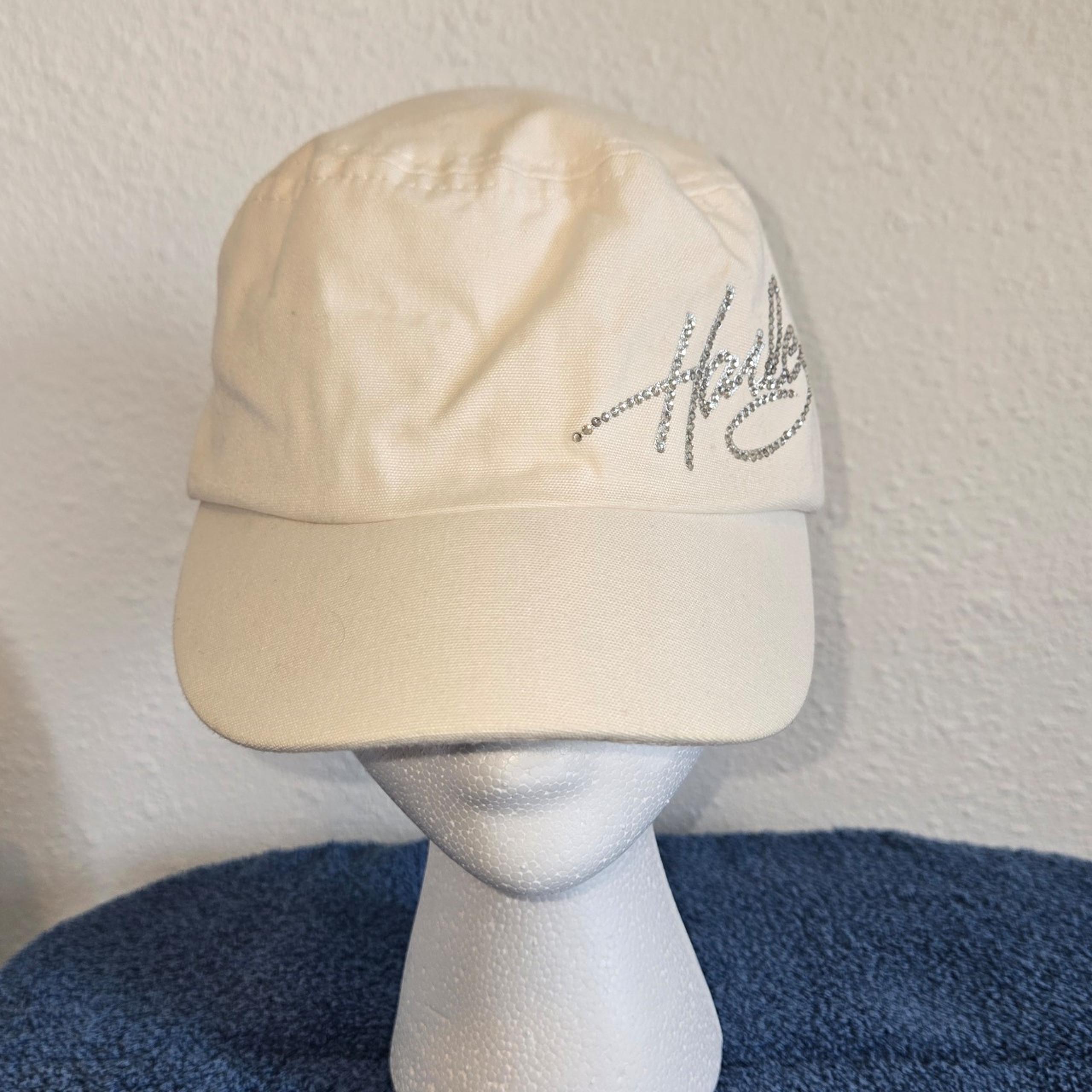 Womens Harley Davidson Adjustable Hat Cream/ Silver