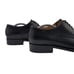 SANTONI Mens Black Leather Perf Cap Toe Oxford UK 10.5/US 11.5 D Shoe Italy 730